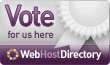 Vote for us in the web hosting directory